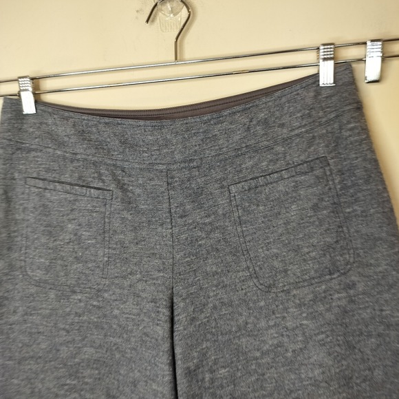 Anthropologie Elevenses Wool Cropped Wide Leg Pants - Picture 6 of 10